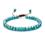 New Fashion Style Woman Bracelet Wristband Glass Crystal Bracelets Gifts Jewelry Accessories Handmade Wristlet Trinket