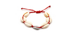 Hot Sale Handmade Natural Seashell Hand Knit Bracelet Shells Bracelets Women Accessories Beaded Strand Bracelet