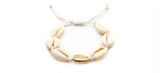 Hot Sale Handmade Natural Seashell Hand Knit Bracelet Shells Bracelets Women Accessories Beaded Strand Bracelet