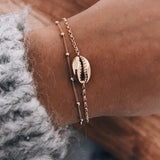 Multiple Styles Beads Bracelet Set For Women Bohemian Marble Stone Handmade Tassel Rope Chain Bracelets Party Jewelry