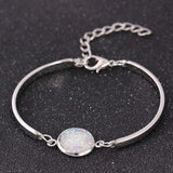Bracelet Exquisite Fashion Nature Stone Big Druzy Stone Adjustable Golden 1PC Silver Handmade Paillette Valentines Gift
